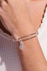PEEPS® Crystal Bunny Bangle, Bracelets, $ 34.00, A Moment Of Now™