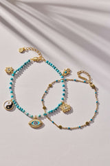 Healing Stone Charm Anklet