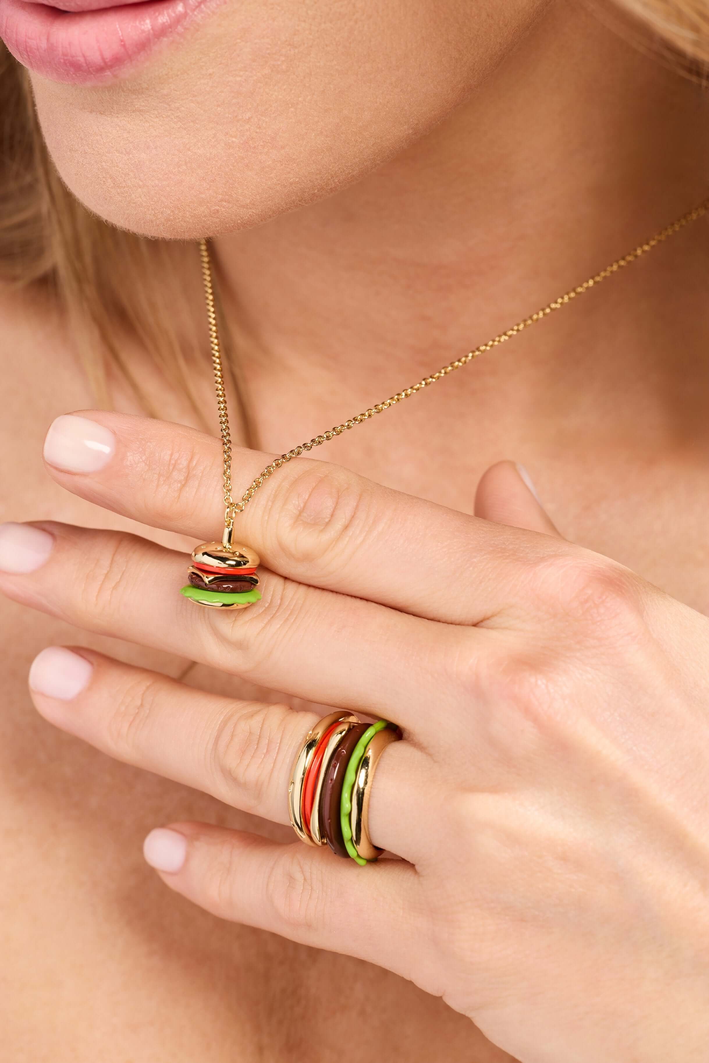 Hot Grill Summer Hamburger Stacking Ring