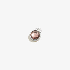 Light Amethyst Hoop Earring Charm, Charms & Pendants, $ 4.90, A Moment Of Now™