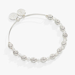 Pumpkin + Crystal Beaded Bangle, Bracelets, $ 40.00, A Moment Of Now™