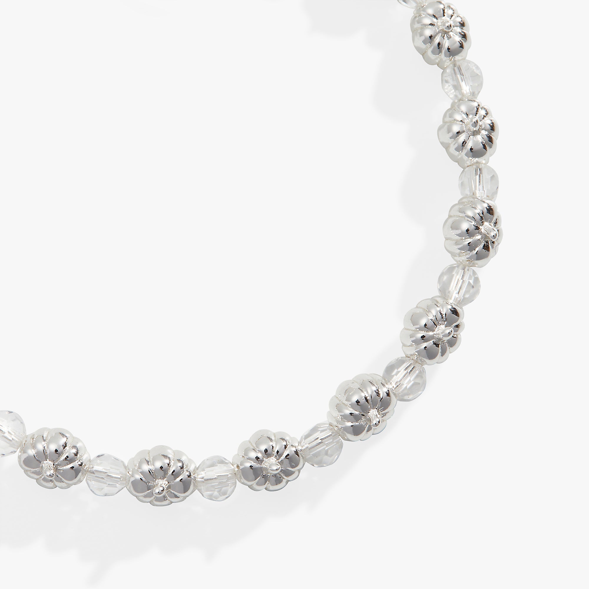 Pumpkin + Crystal Beaded Bangle, Bracelets, $ 40.00, A Moment Of Now™