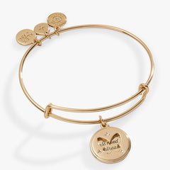 Hidden Message Butterfly Affirmation Bangle, Bracelets, $ 34.00, A Moment Of Now™