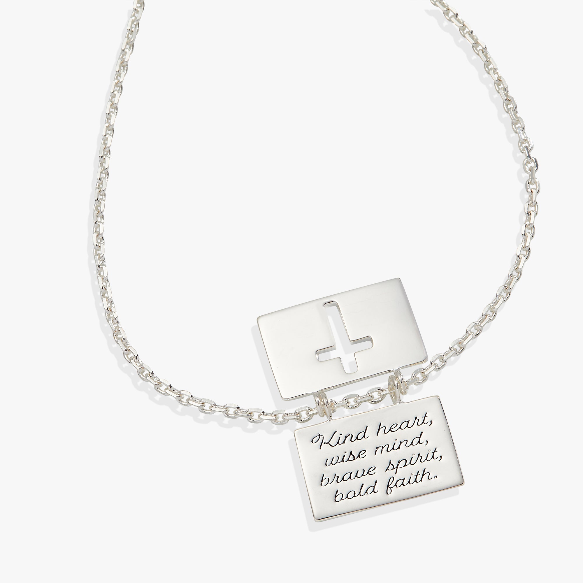 Hidden Message Cross Affirmation Necklace, Necklaces, $ 13.90, A Moment Of Now™