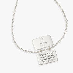 Hidden Message Cross Affirmation Necklace, Necklaces, $ 13.90, A Moment Of Now™
