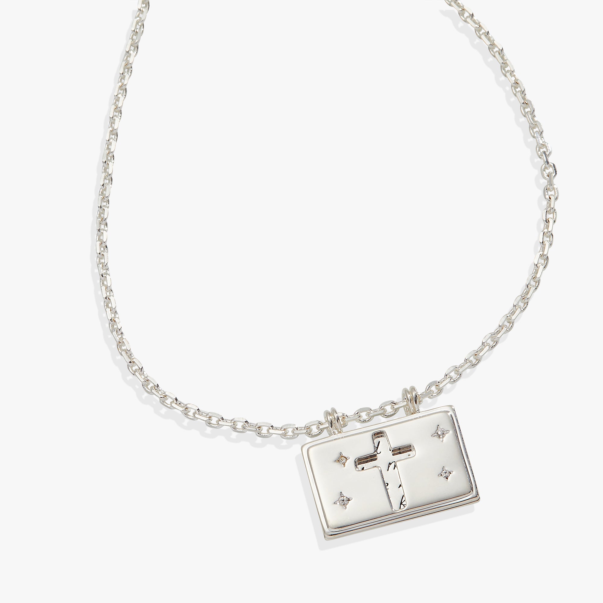 Hidden Message Cross Affirmation Necklace, Necklaces, $ 13.90, A Moment Of Now™
