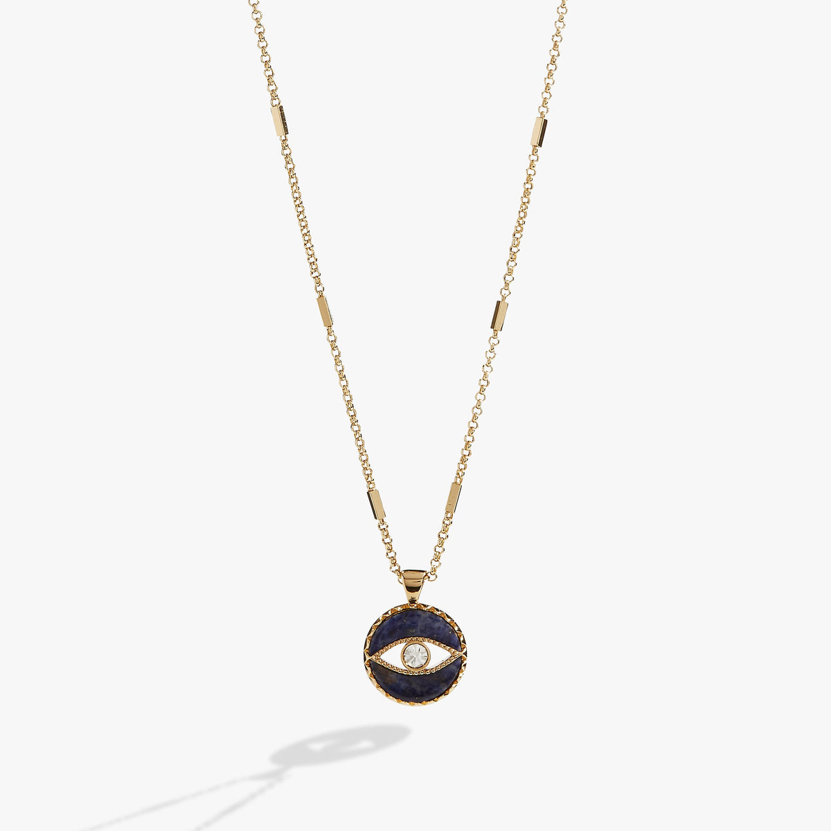 Sodalite Evil Eye Necklace, Necklaces, $ 68.00, A Moment Of Now™