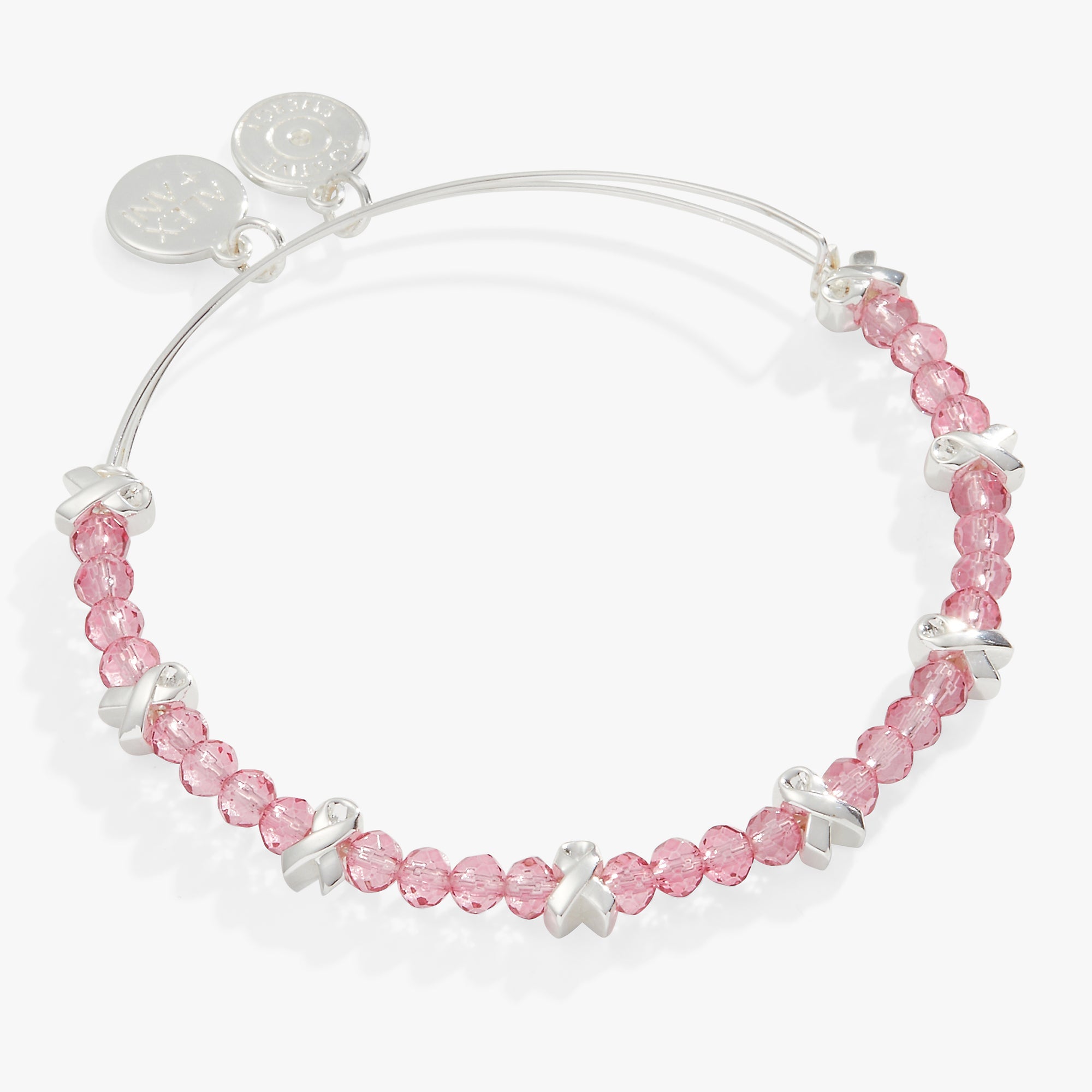 Breast Cancer Awareness Pink Ribbon Bangle, Bracelets, $ 34.00, A Moment Of Now™