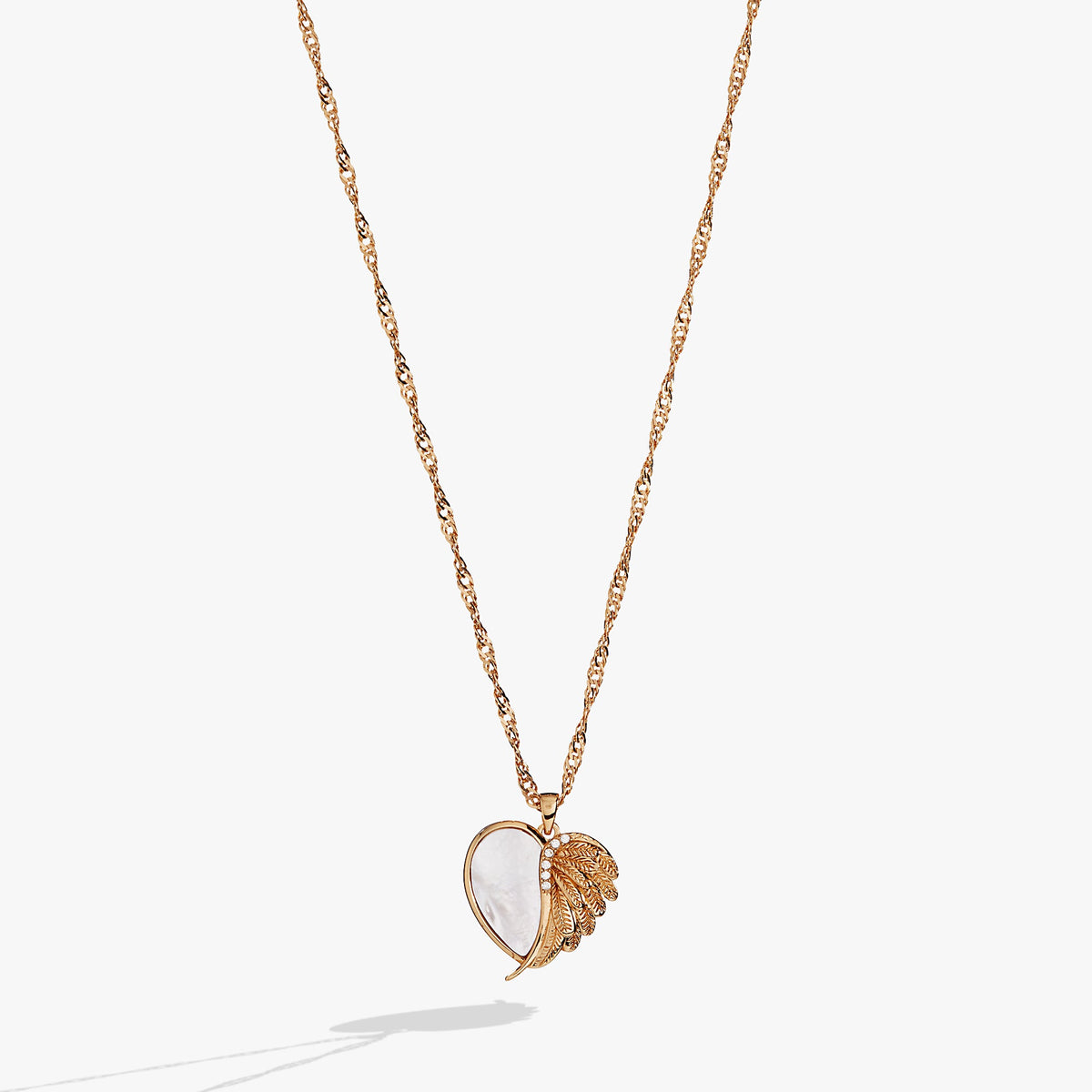 Wings of Protection Charm Necklace, Necklaces, $ 44.00, A Moment Of Now™