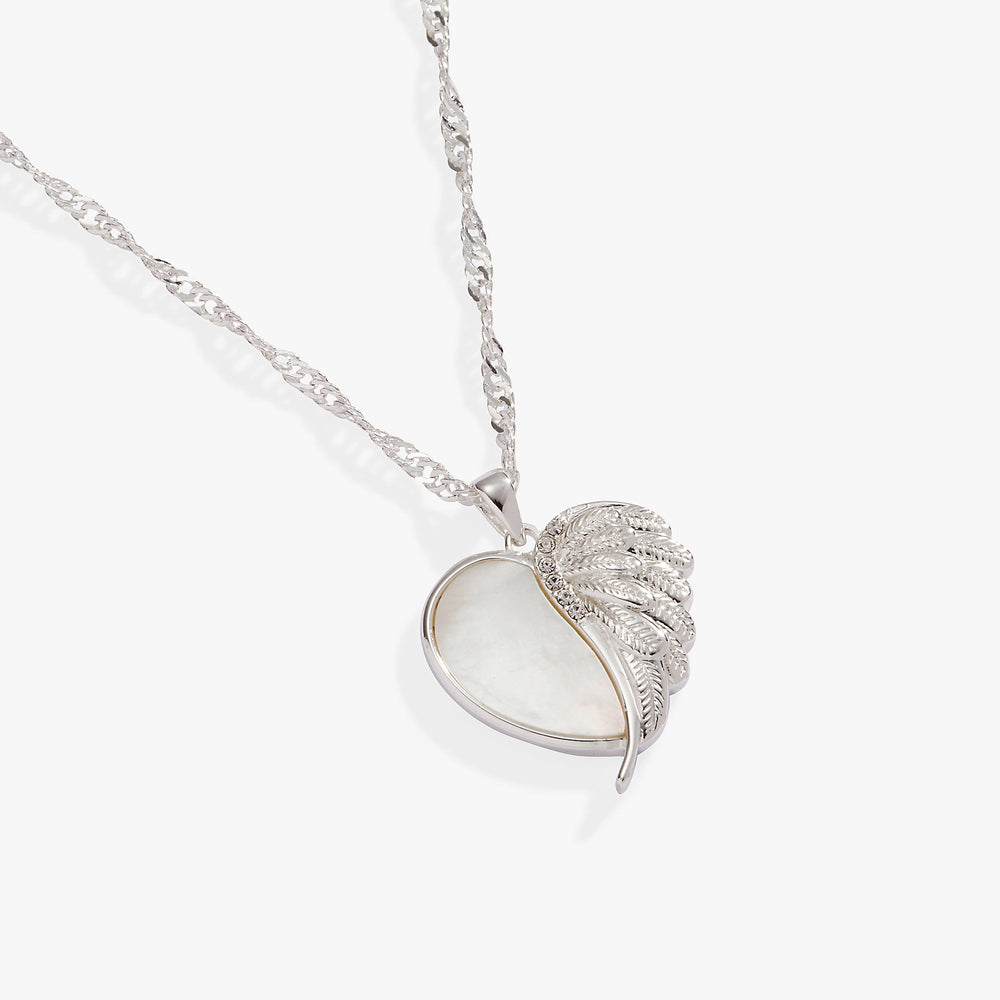 Wings of Protection Charm Necklace, Necklaces, $ 44.00, A Moment Of Now™