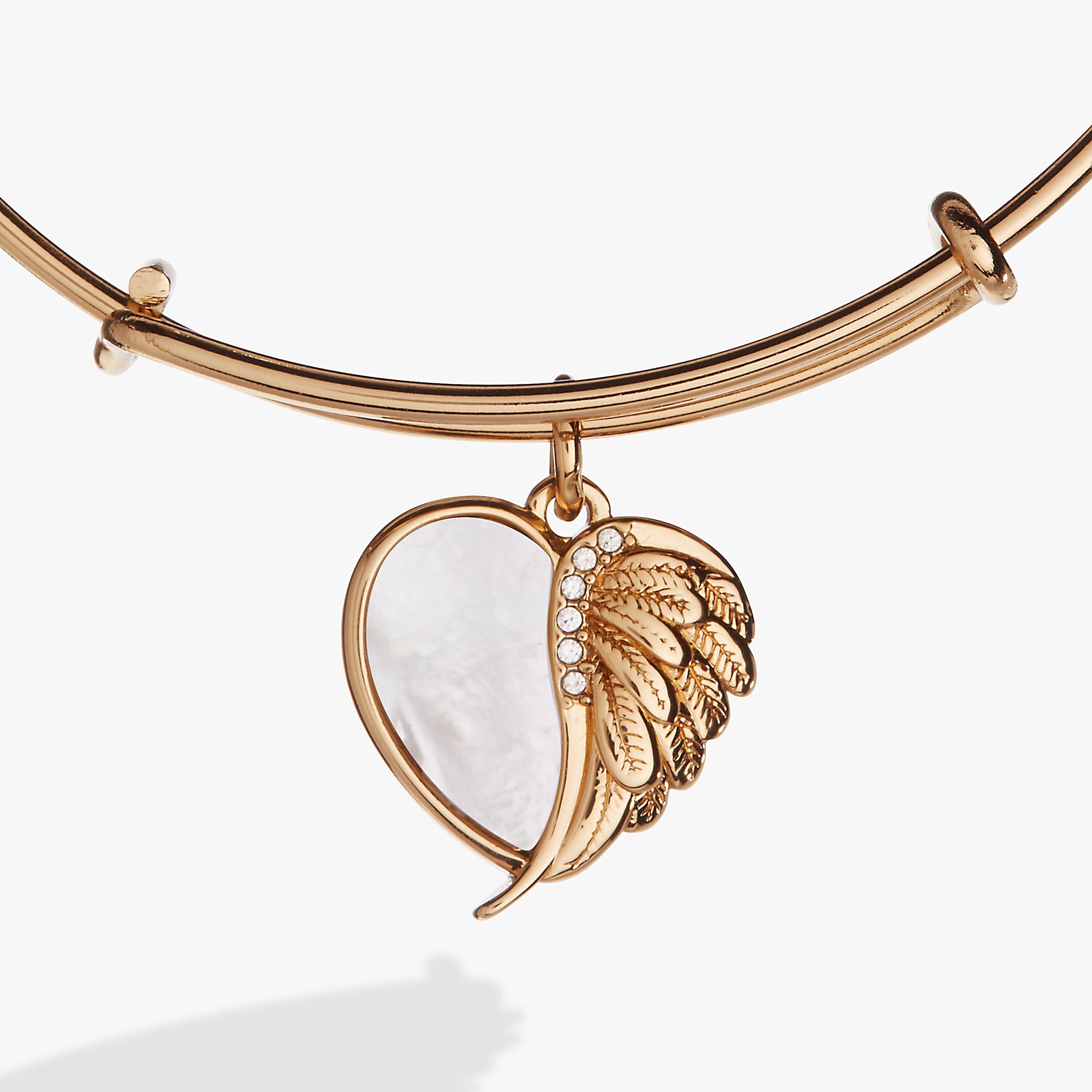 Wings of Protection Charm Bangle, Bracelets, $ 28.00, A Moment Of Now™
