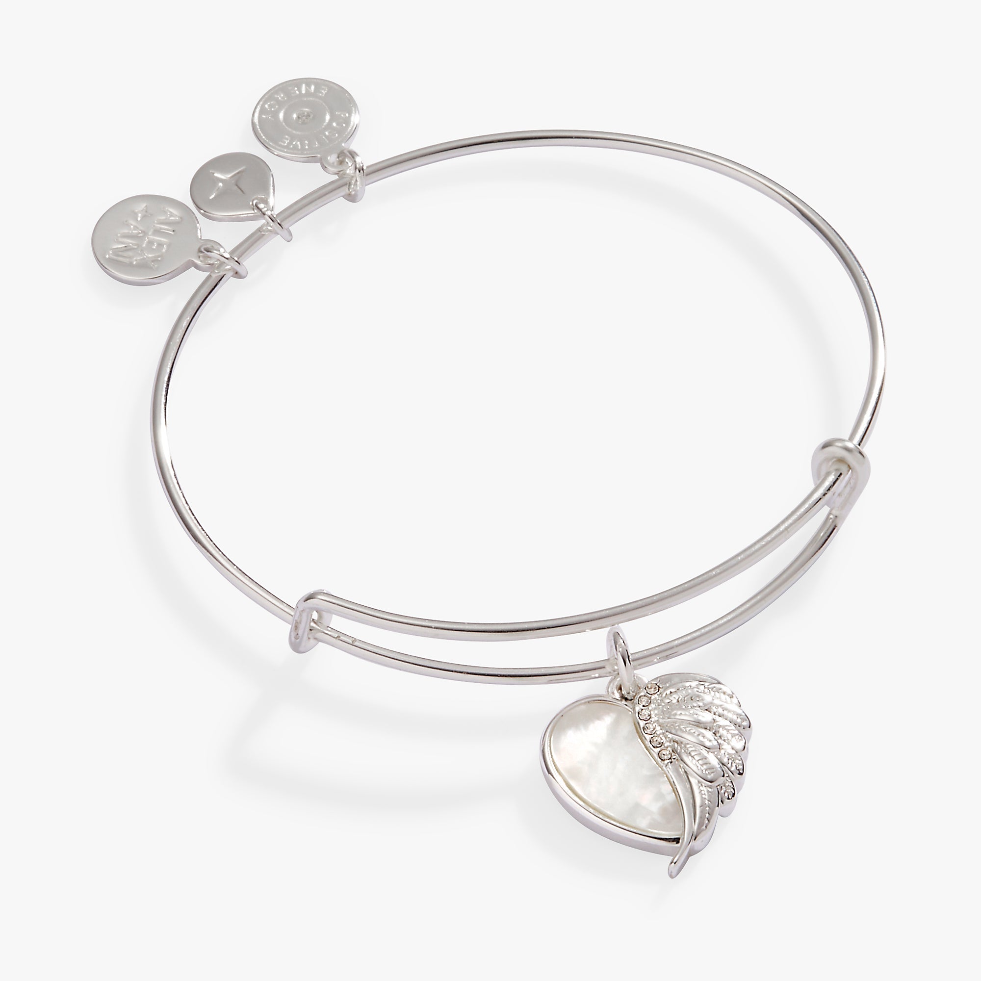 Wings of Protection Charm Bangle, Bracelets, $ 28.00, A Moment Of Now™