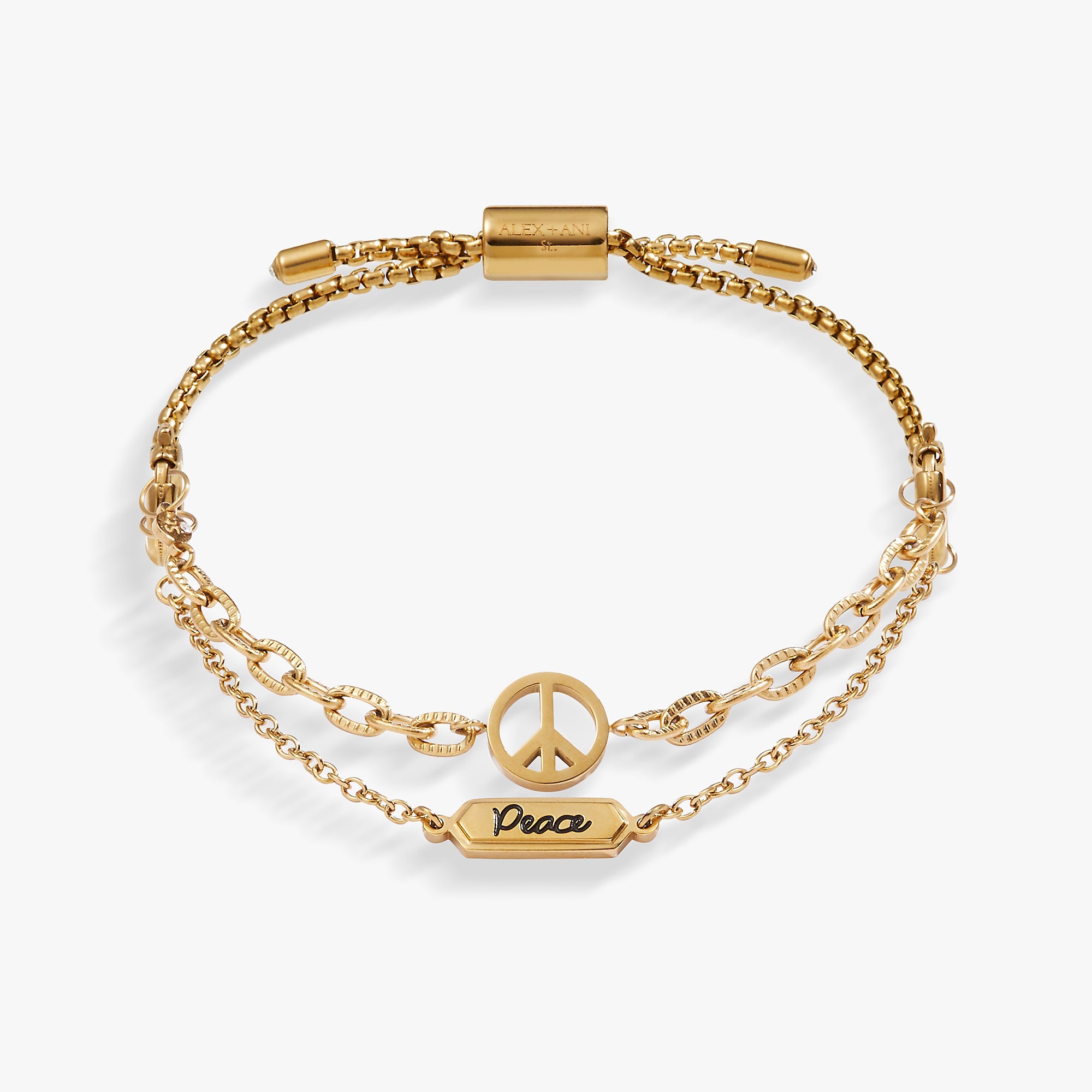 Peace Stranded Bracelet™ Set, Bracelets, $ 48.00, A Moment Of Now™