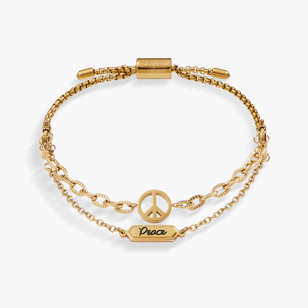Peace Stranded Bracelet™ Set, Bracelets, $ 48.00, A Moment Of Now™