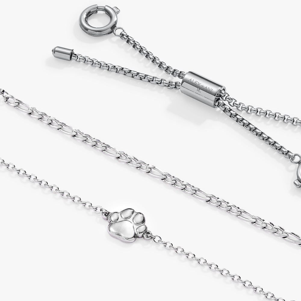 Paw Print Stranded™ Bracelet Set, Bracelets, $ 48.00, A Moment Of Now™