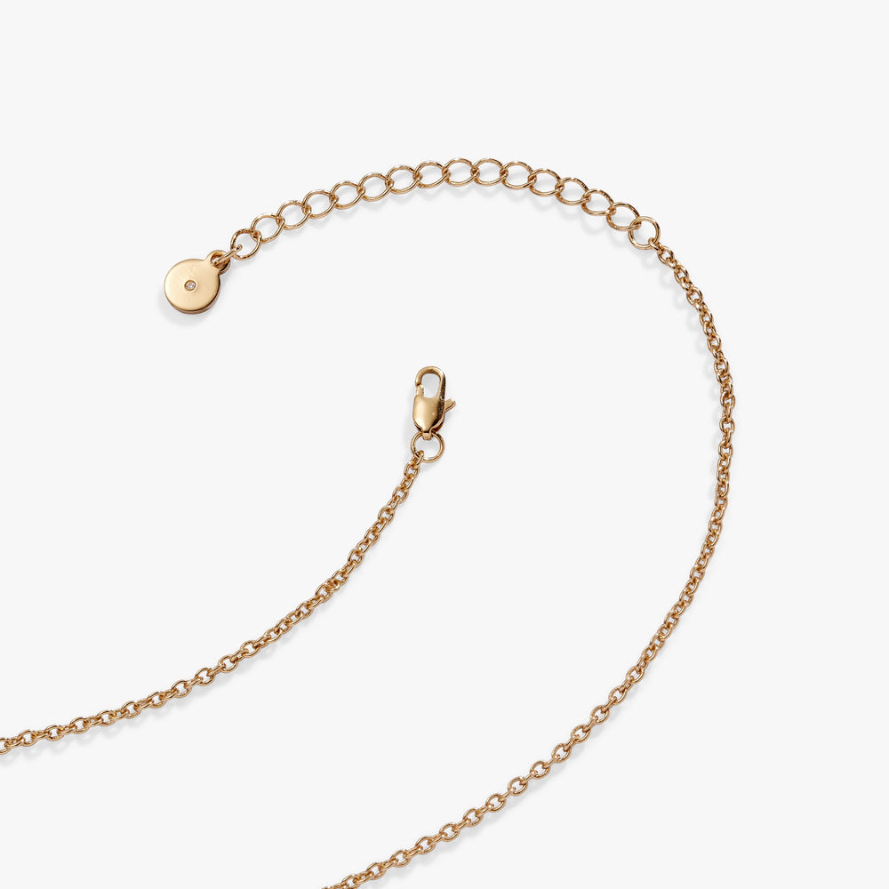 Lucky Four Leaf Clover Adjustable Necklace, Necklaces, $ 48.00, A Moment Of Now™