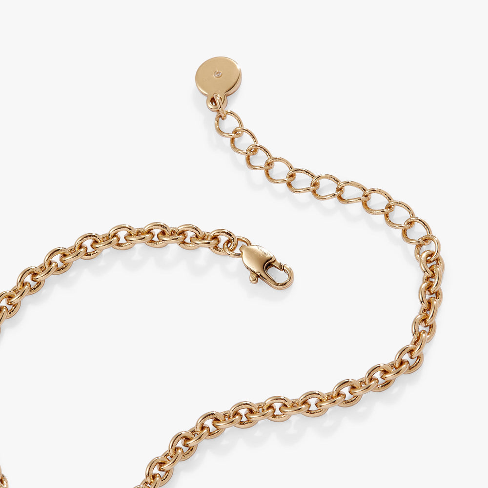 Lucky Four Leaf Clover Adjustable Bracelet, Bracelets, $ 38.00, A Moment Of Now™