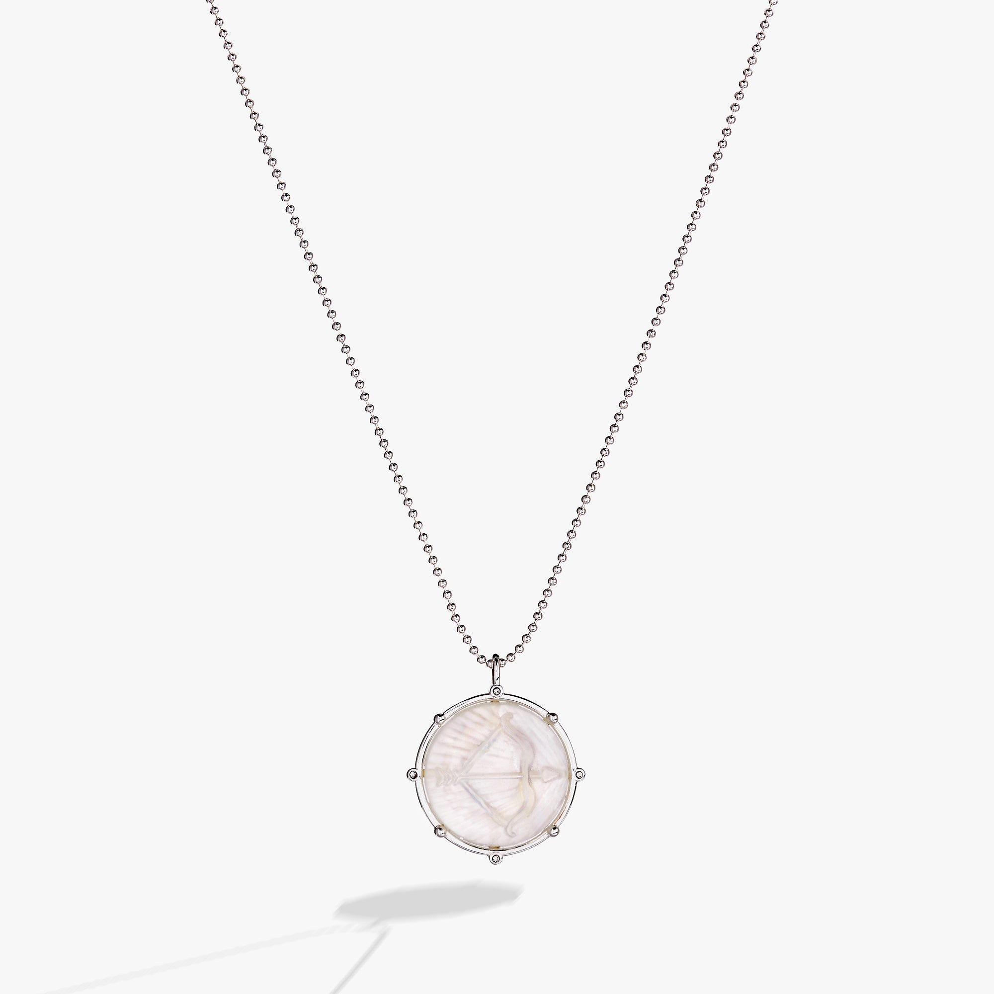 Sagittarius Zodiac Double-Sided Charm Necklace, Necklaces, $ 19.90, A Moment Of Now™