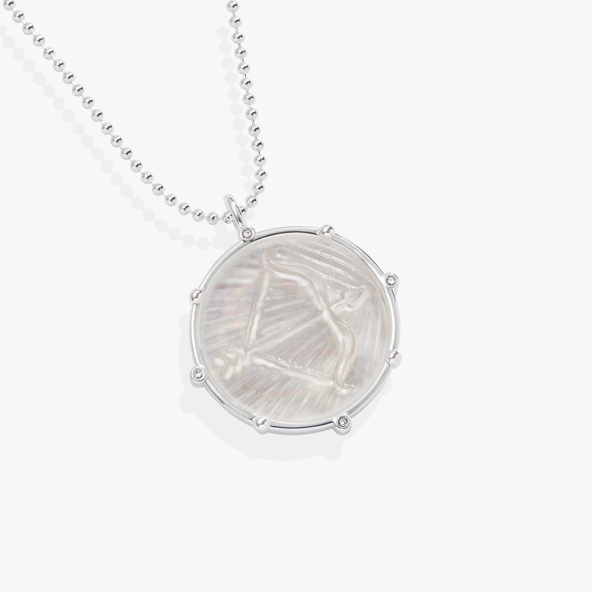 Sagittarius Zodiac Double-Sided Charm Necklace, Necklaces, $ 19.90, A Moment Of Now™