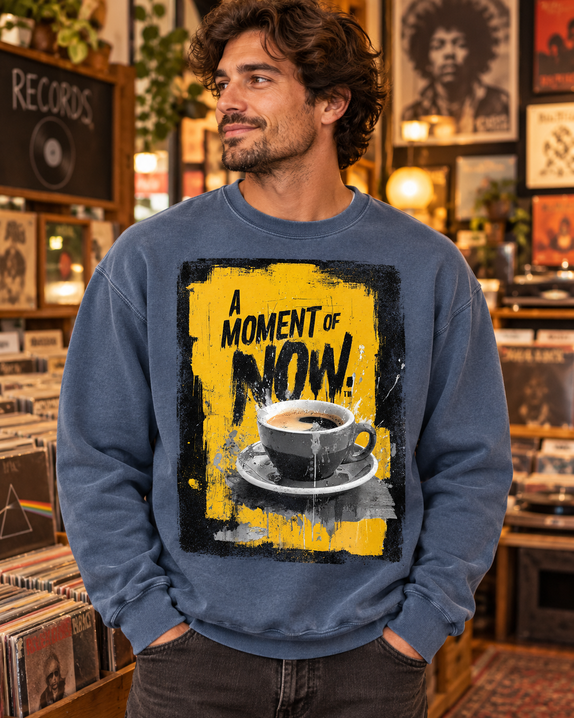 A Moment of Now Coffee Time Sweatshirt