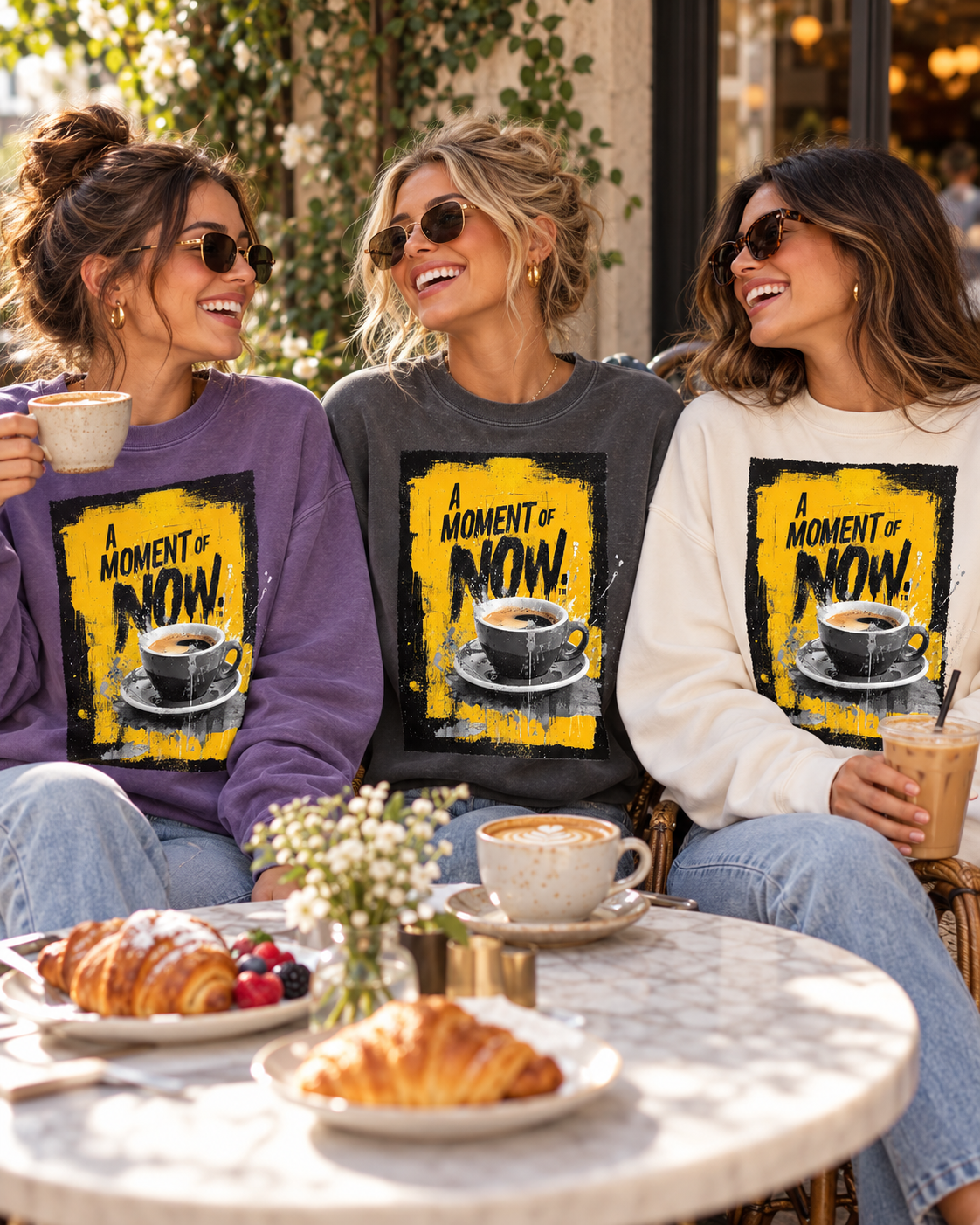 A Moment of Now Coffee Time Sweatshirt