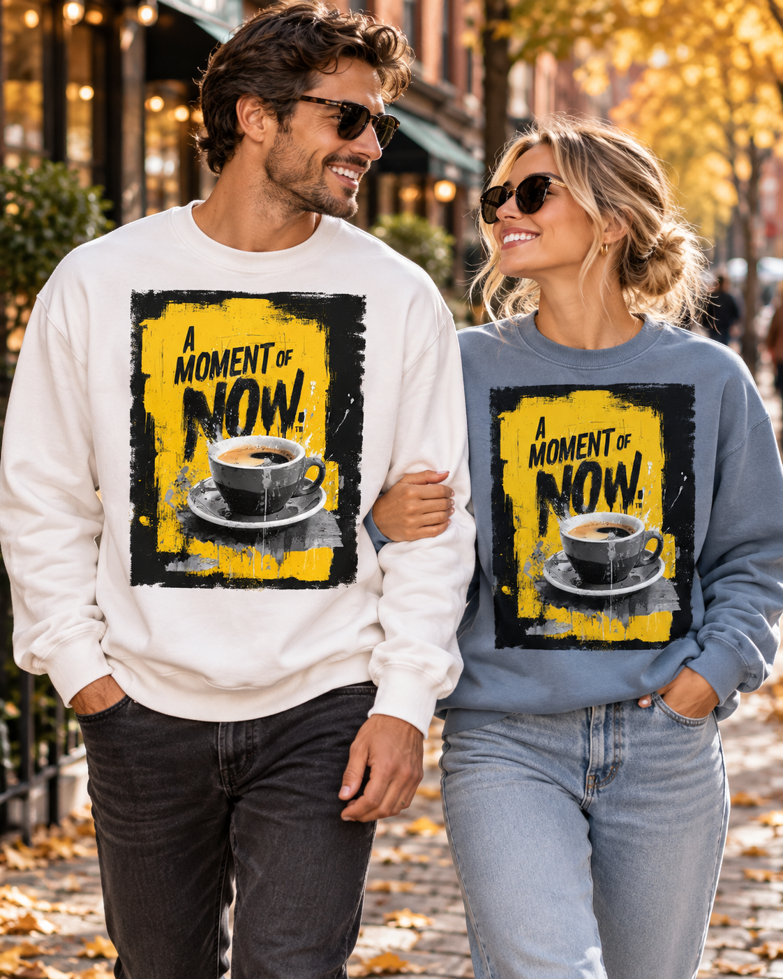 A Moment of Now Coffee Time Sweatshirt