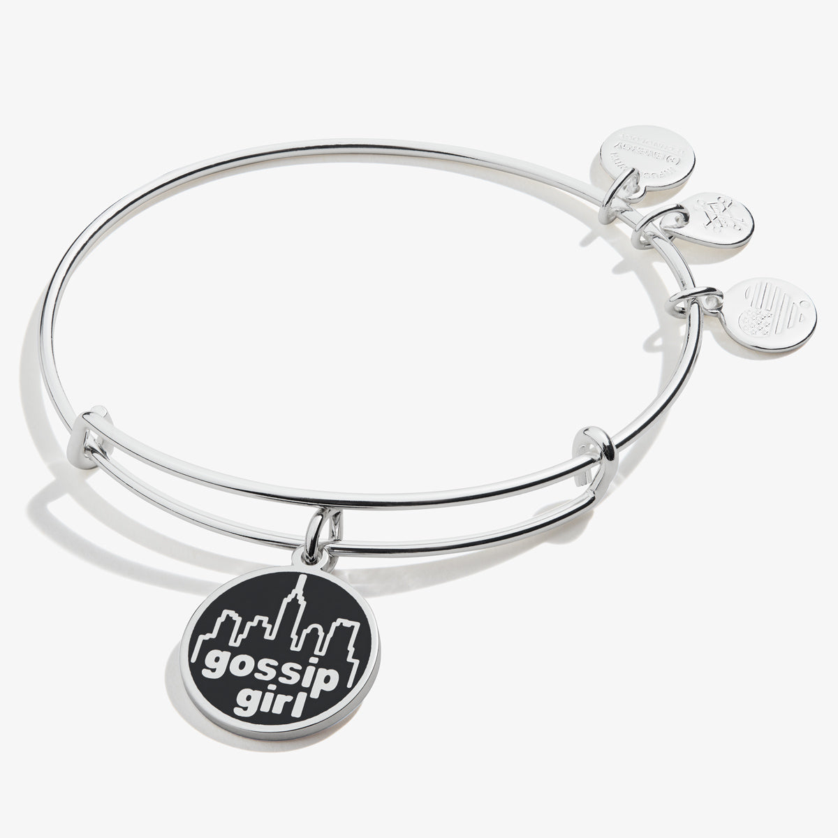 Gossip Girl Logo Charm Bangle, Bracelets, $ 14.90, A Moment Of Now™