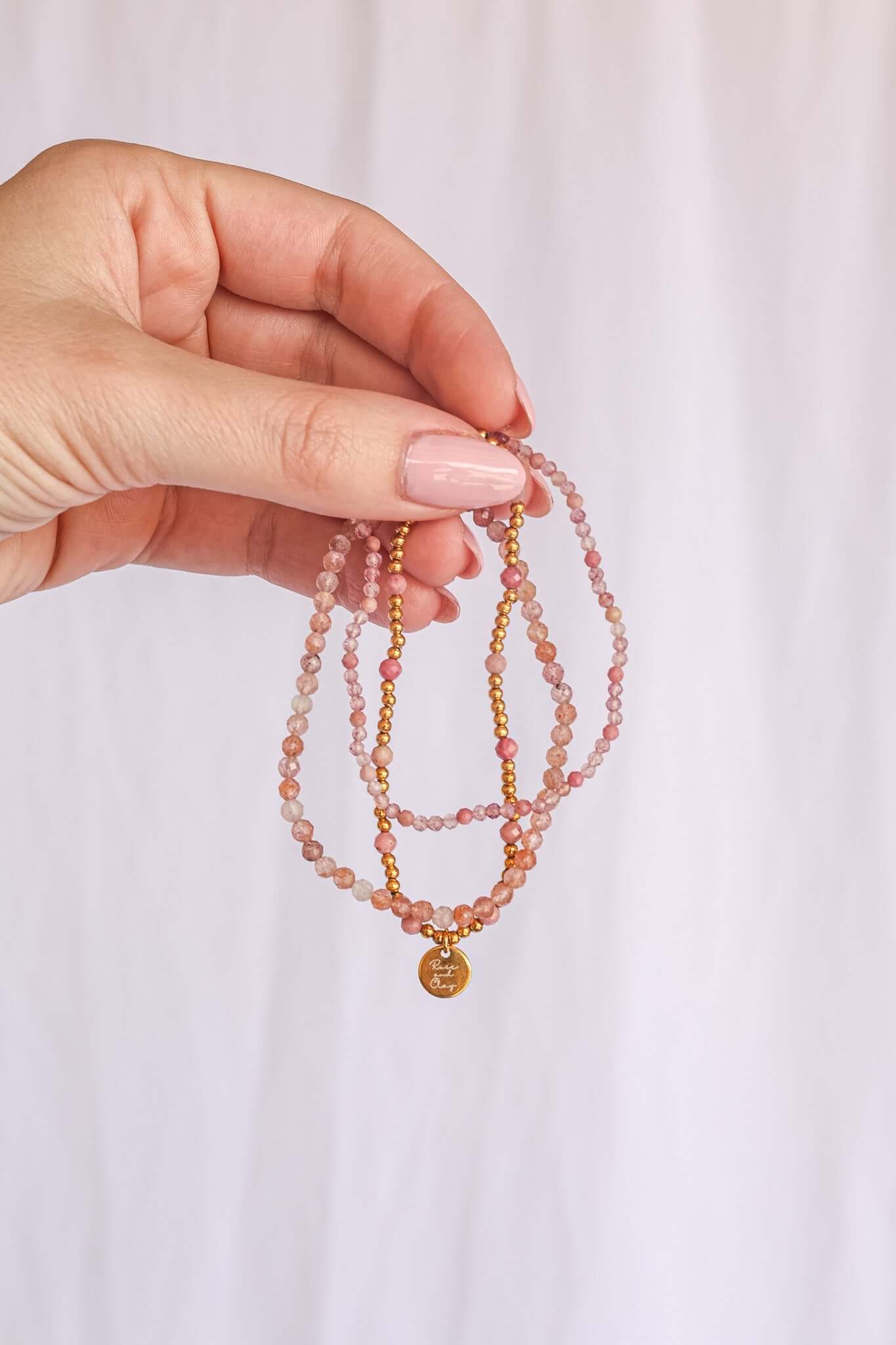 Aurora Stretch Bracelet Set | Iridescent Rainbow Jewelry, Bracelets, $ 36.00, A Moment Of Now™