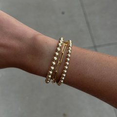 Chunky Paperclip Juno Triple Bracelet Stack | 14K Gold Filled, Bracelets, $ 236.00, A Moment Of Now™