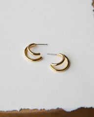 Double Hoop Earrings | Boutique In USA, Earrings, $ 18.00, A Moment Of Now™