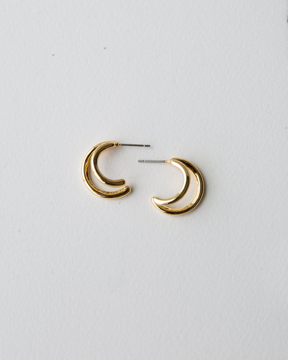 Double Hoop Earrings | Boutique In USA, Earrings, $ 18.00, A Moment Of Now™