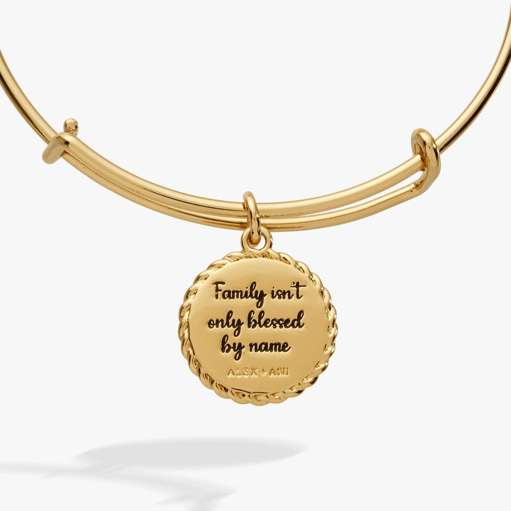Bonus Mom 'Family Isn't Only Blessed By Name' Charm Bangle, Bracelets, $ 24.00, A Moment Of Now™