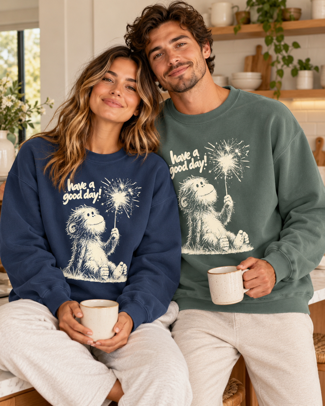 Comfort Colors 1566 Baby Bigfoot sweatshirt lifestyle photo