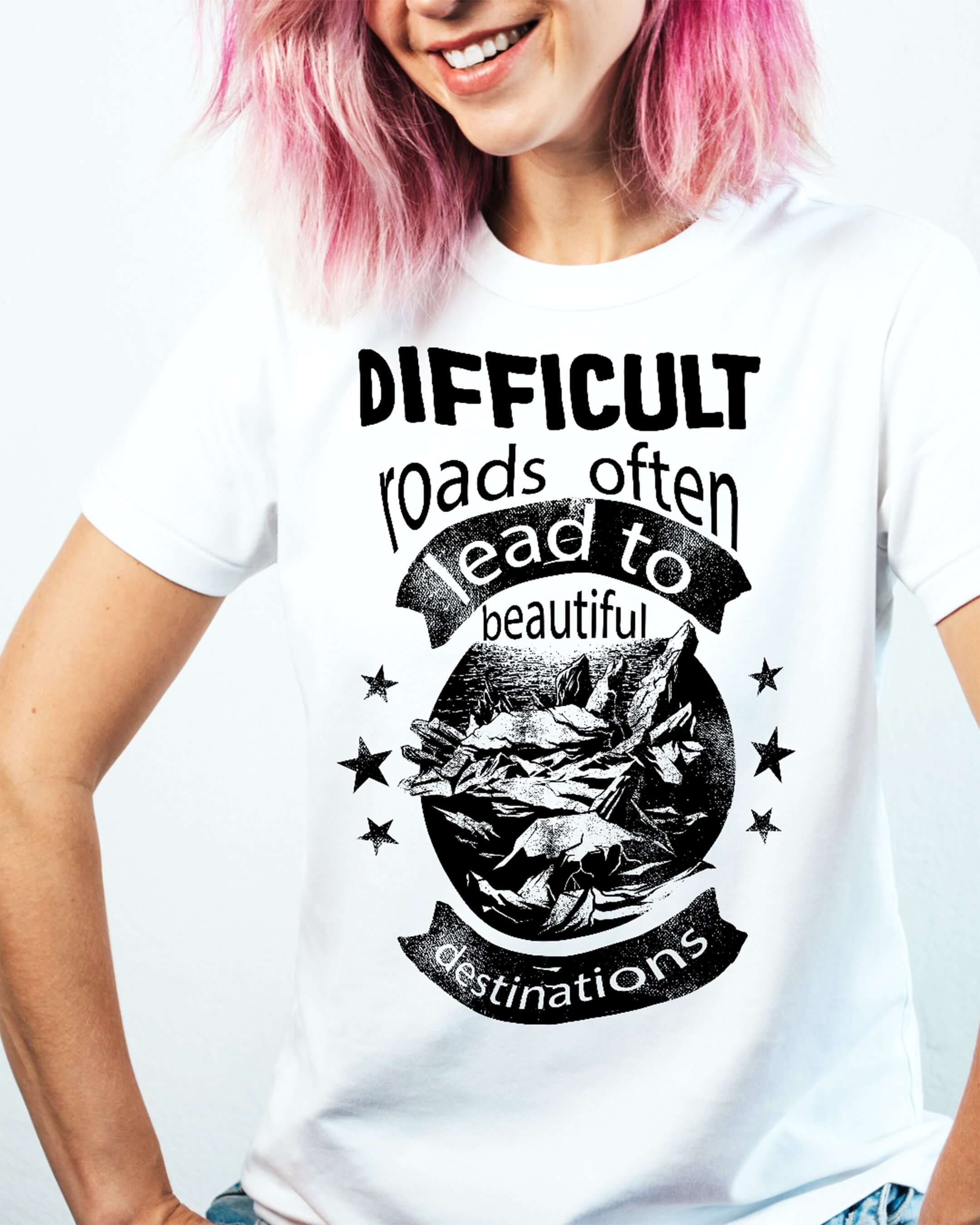 Beautiful Destinations Inspiration Unisex Graphic T-shirt Tee, A Moment Of Now, A Moment Of Now