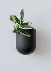 Bender Handmade Ceramic Wall Planter - Indoor & Outdoor with Drainage