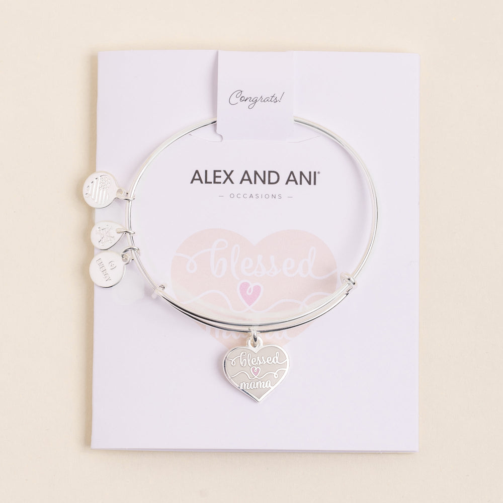 'Blessed Mama' Charm Bangle, Bracelets, $ 28.00, A Moment Of Now™