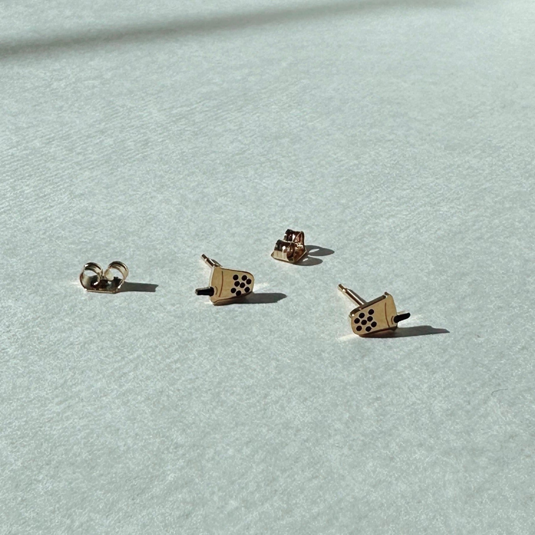 Asian Takeout Earring Set - Hypoallergenic Tiny Studs Gift Set