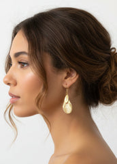 Boho Gold-tone Geometric Drop Earrings | Festival Jewelry, Earrings, $ 7.00, A Moment Of Now™