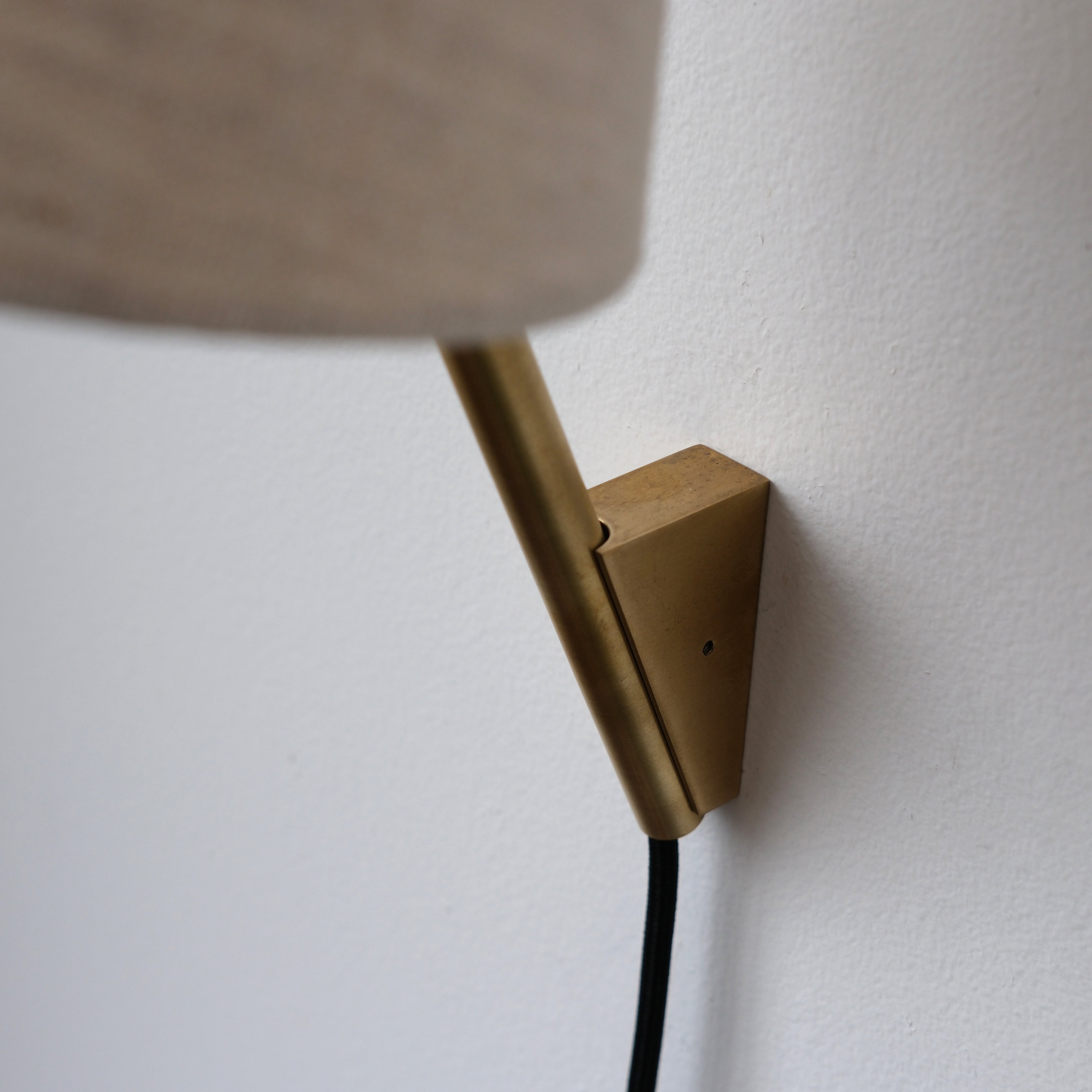 Tokyo Plug-In Wall Sconce Lamp with Organic Cotton Shade | Handmade in USA, Lamps, $ 319.00, A Moment Of Now™