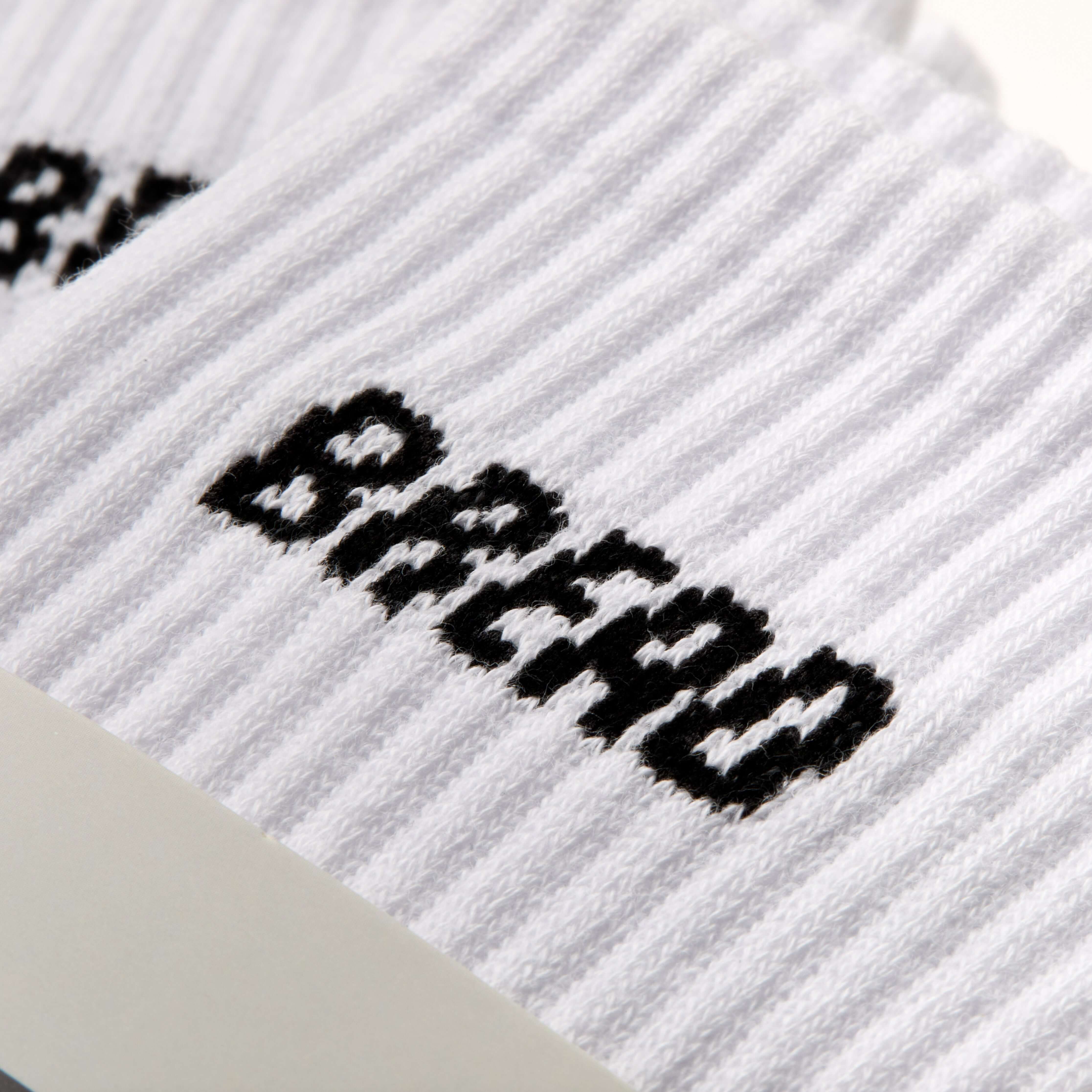 Bread Crew White Socks - Cushioned Comfort Socks | A Moment Of Now™, Socks, $ 9.99, A Moment Of Now™