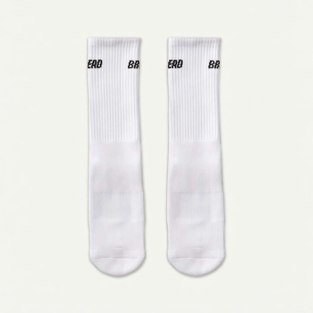 Bread Crew White Socks - Cushioned Comfort Socks | A Moment Of Now™, Socks, $ 9.99, A Moment Of Now™