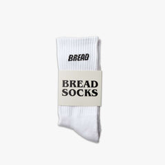Bread Crew White Socks - Cushioned Comfort Socks | A Moment Of Now™, Socks, $ 9.99, A Moment Of Now™