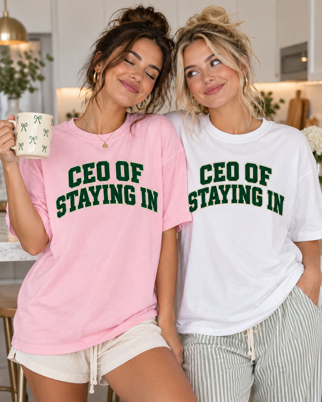 CEO of Staying In T‑Shirt — Funny Stay‑Home Tee for Homebodies