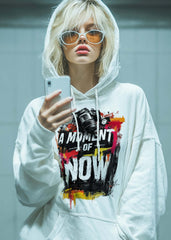 Capture the Best Moment – A Moment Of Now Graphic Hoodie