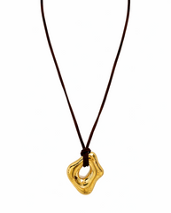 Sage Cord Necklace