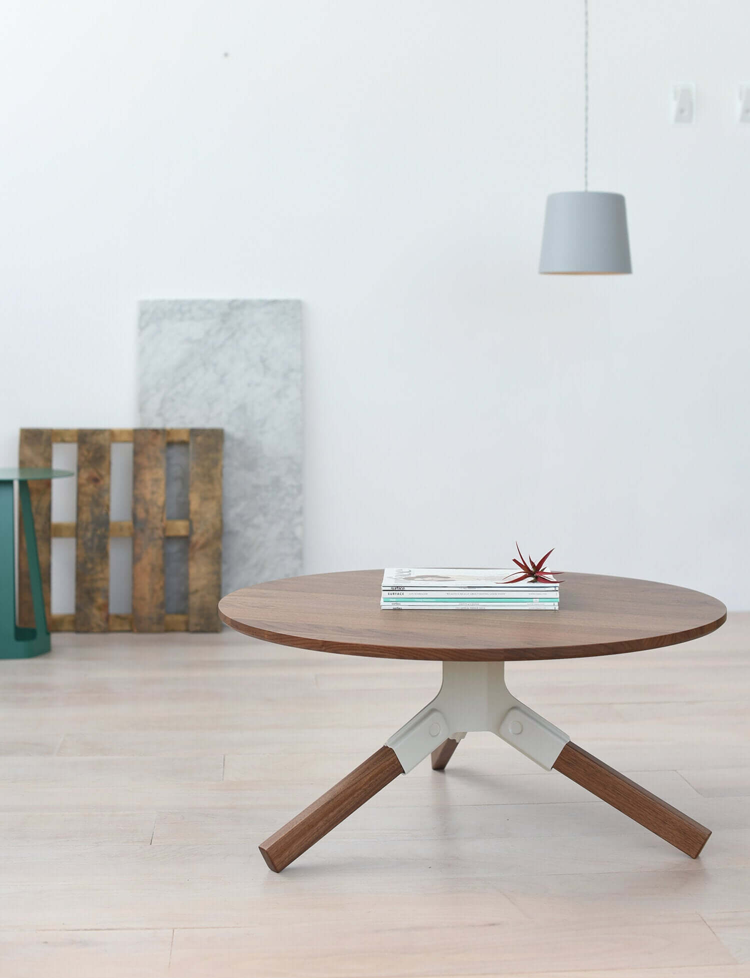 Conrad Coffee Table - Solid Walnut & Steel Design, Tables, $ 1124.00, A Moment Of Now™