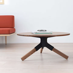 Conrad Coffee Table - Solid Walnut & Steel Design, Tables, $ 1124.00, A Moment Of Now™