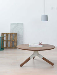Conrad Coffee Table - Solid Walnut & Steel Design, Tables, $ 1124.00, A Moment Of Now™