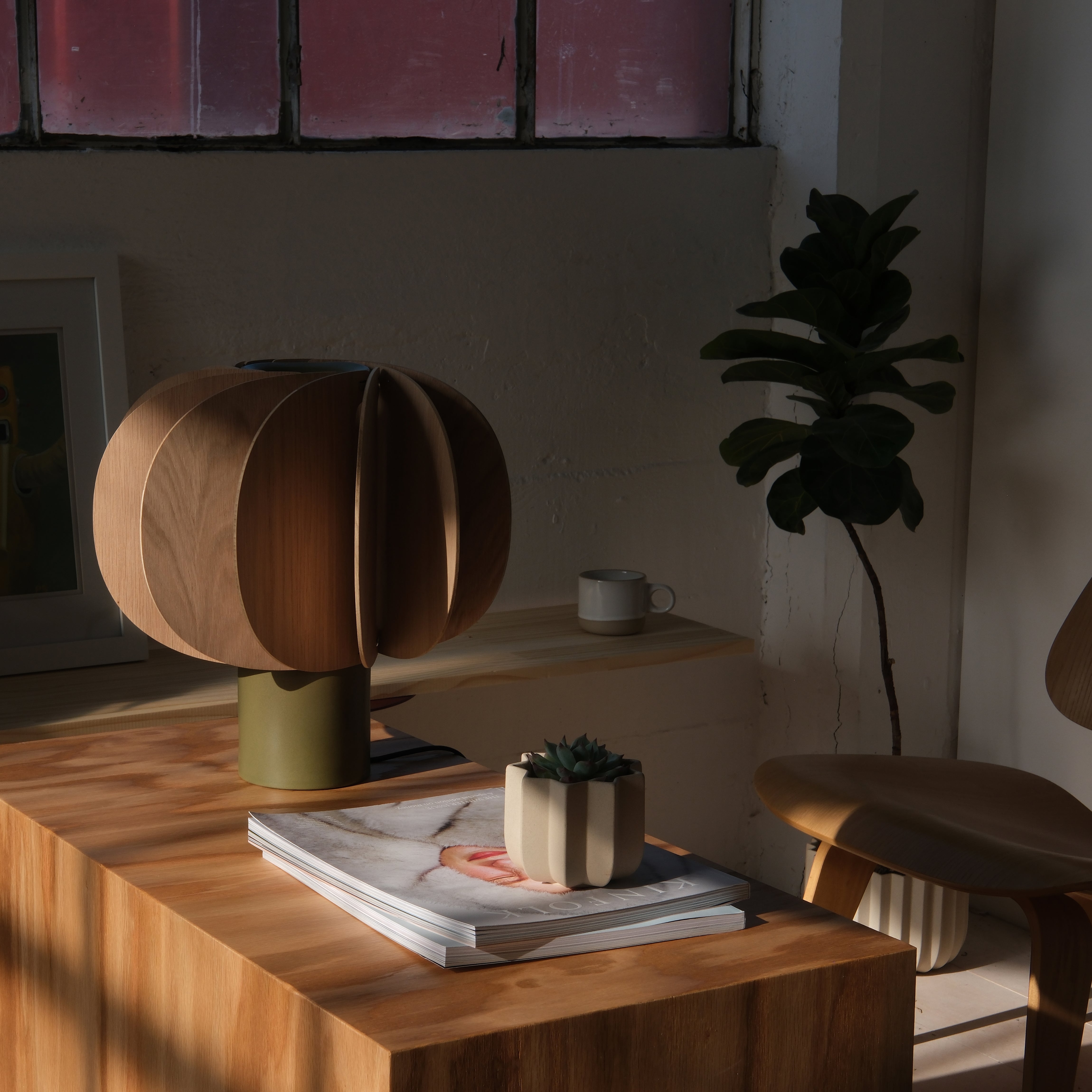 Fin Table Lamp | Boutique In USA, Lamps, $ 925.00, A Moment Of Now™