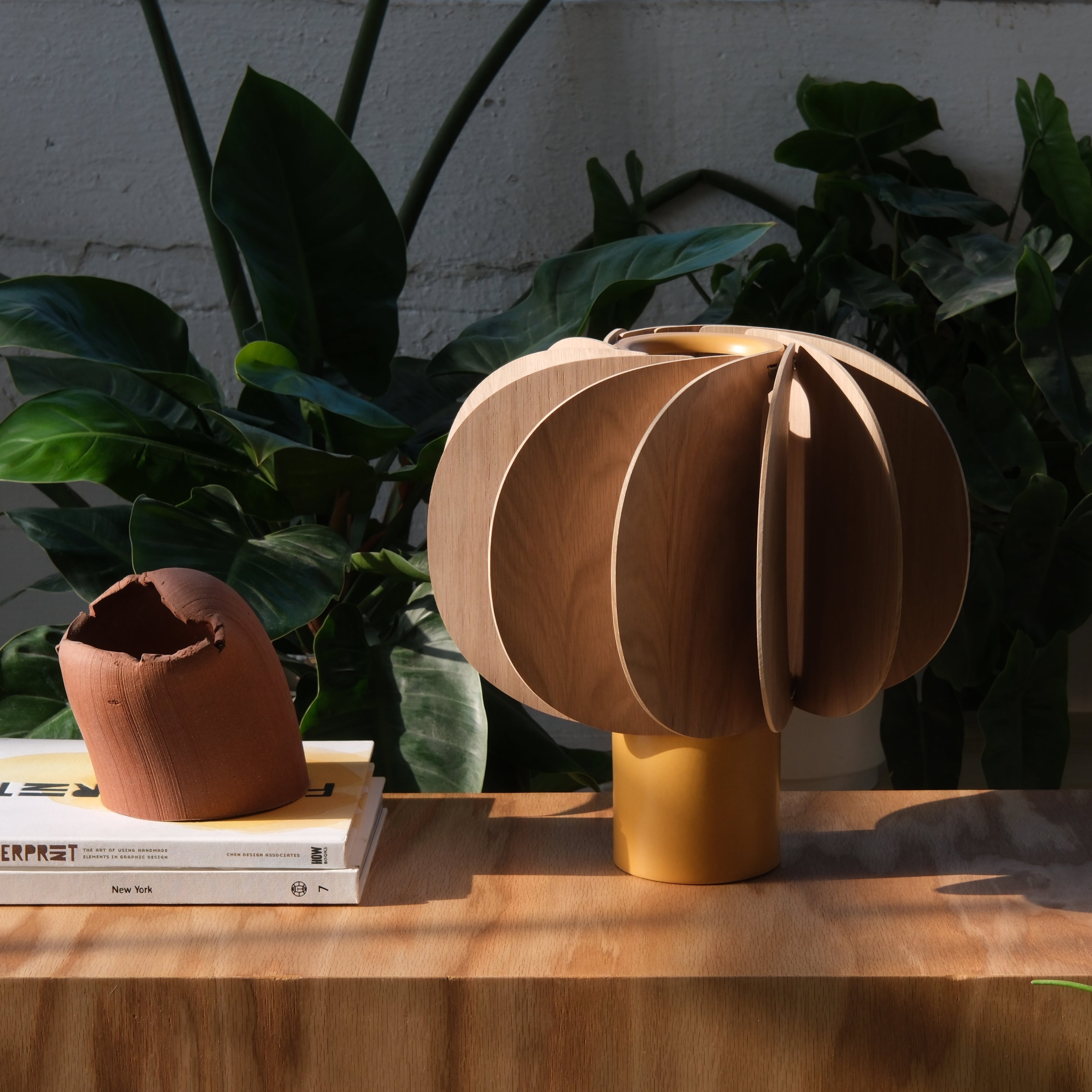 Fin Table Lamp | Boutique In USA, Lamps, $ 925.00, A Moment Of Now™